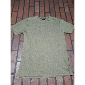 Vintage Y2k Amplify Stretch Tshirt Green Size Medium